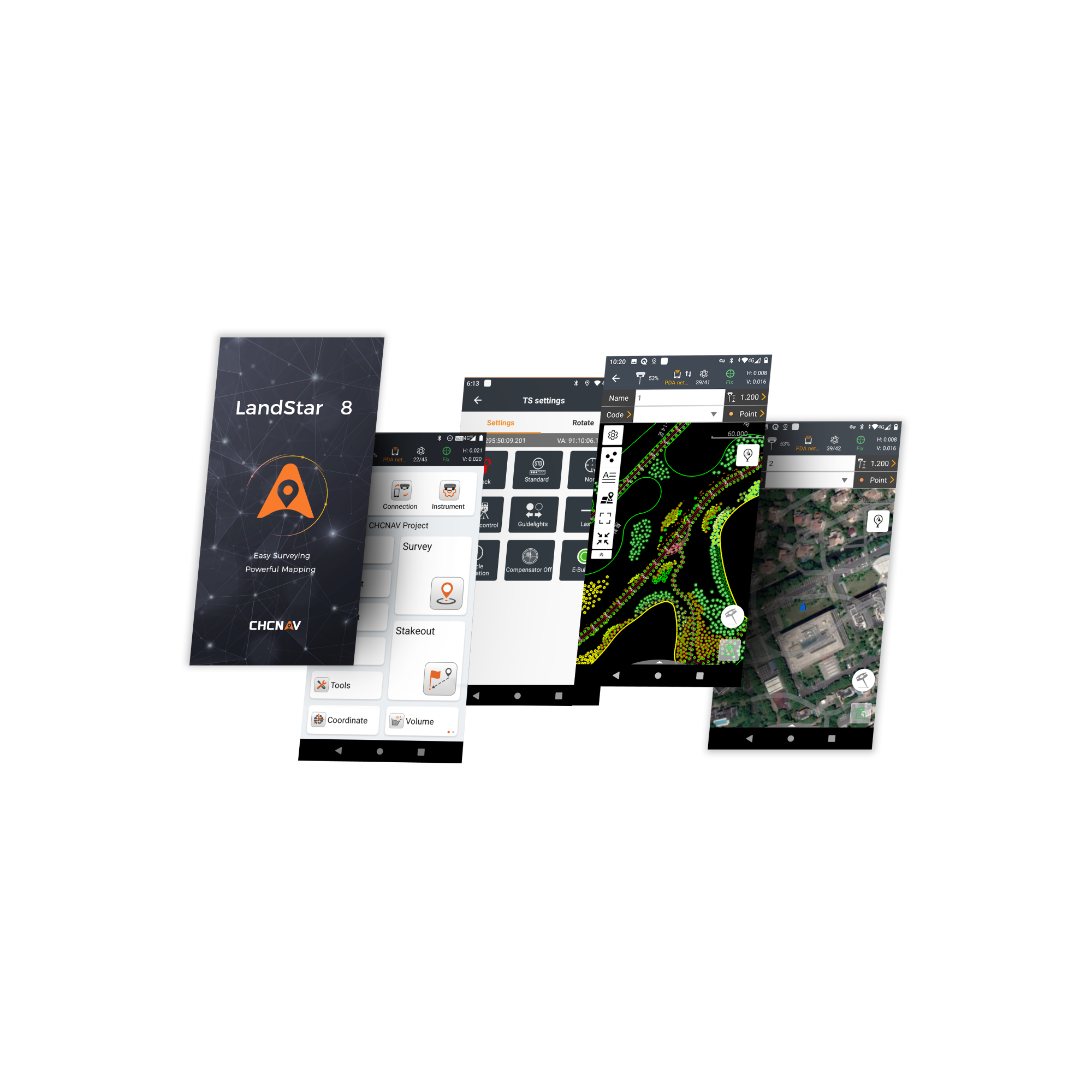 CHCNAV LandStar 8 Software